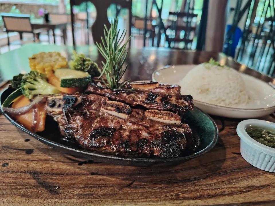 Ambiente del restaurante en Nicoya