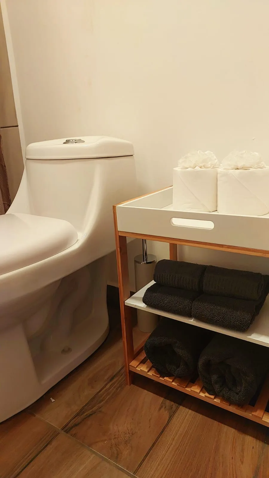 Baño de la cabaña
